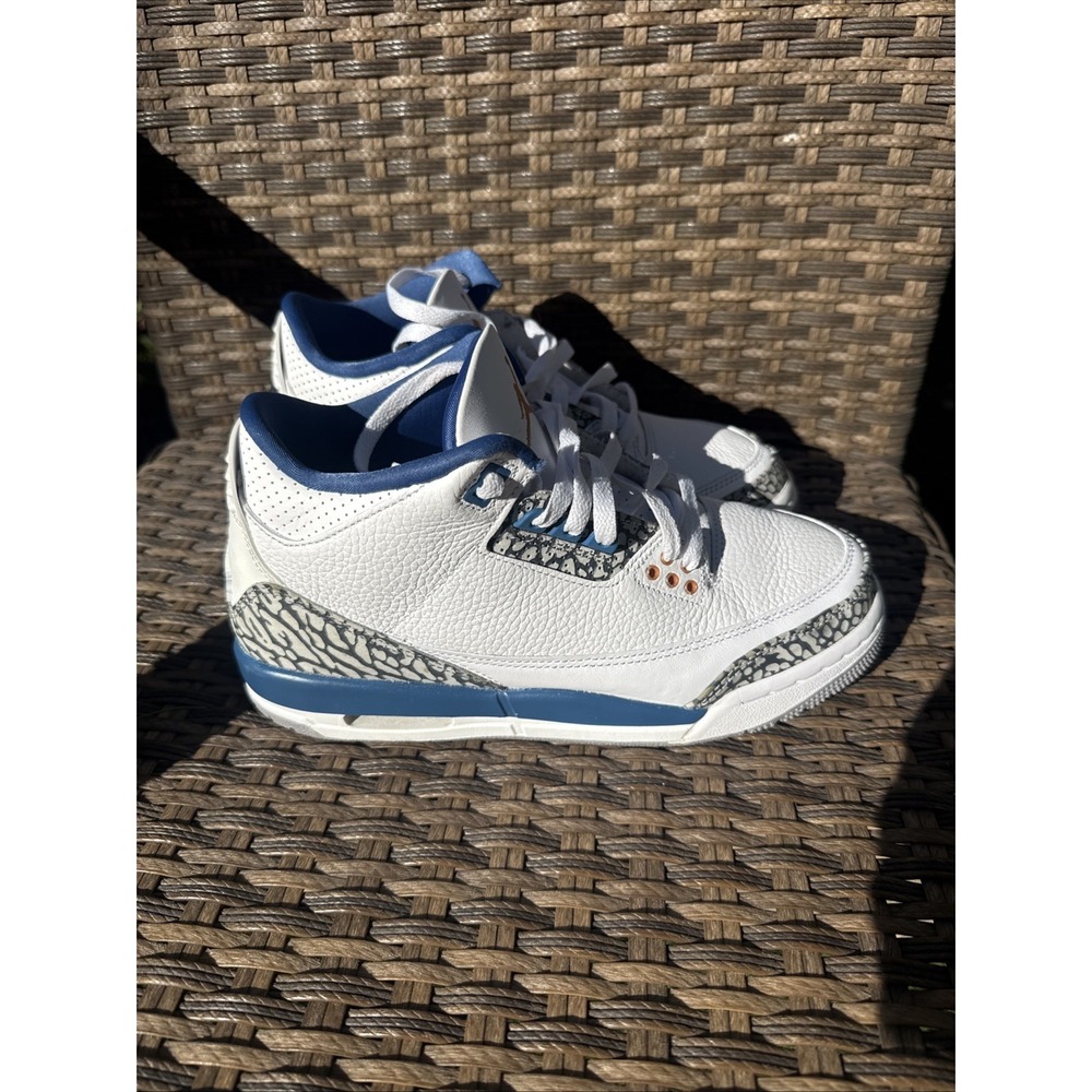 Nike Air Jordan 3 Retro True Blue GS 2016 Youth Size 6.5Y Womens 8